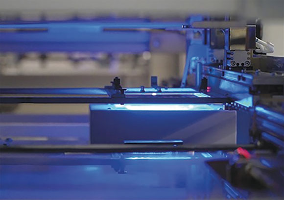 Figure 5. AOI system integrated in a selective soldering machine.